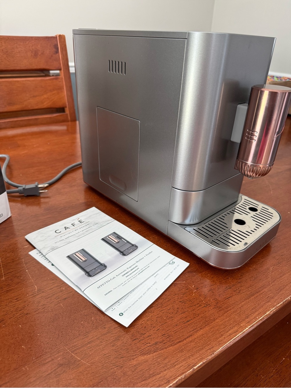 CAFE AFFETTO Automatic Espresso Machine + Frother - Picture 6 of 10